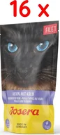 Mokra karma dla kotów - Josera Karma Filet kurczak z cielęciną 16x70g - miniaturka - grafika 1