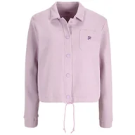 Kurtki damskie - Damska Kurtka FILA CIVITA CROPPED FAW0404-40040 – Fioletowy - miniaturka - grafika 1