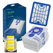 Worki do odkurzaczy - FILTR HEPA + WORKI DO ZELMER ODYSSEY + ZAPACH - miniaturka - grafika 1