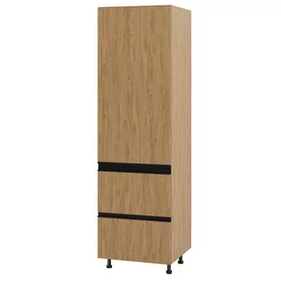 Bari Plus Słupek Ds2-60-197_Modernbox Lewa Dąb Kamienny - Meble kuchenne - miniaturka - grafika 1