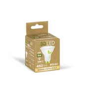 Żarówki LED - Halogen ledowy 3LED GU10 6W barwa ciepła - miniaturka - grafika 1