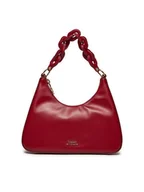 Torebki damskie - Tommy Hilfiger Torebka Soft Leather Shoulder Bag AW0AW16293 Czerwony - miniaturka - grafika 1