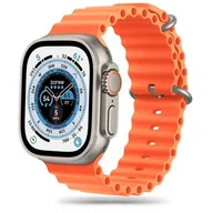 Akcesoria do smartwatchy - Tech-Protect Pasek IconBand Pro do Apple Watch 4/5/6/7/8/SE/Ultra 42/44/45/49mm Pomarańczowy - miniaturka - grafika 1