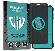 Szkła hartowane na telefon - NAJLEPSZE SZKŁO 5D PEŁNE DO MYPHONE HAMMER IRON 3 NIETŁUKĄCE ORYGINAŁ - miniaturka - grafika 1