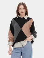 Swetry damskie - Barbour Sweter LKN1678MI11 Kolorowy Regular Fit - miniaturka - grafika 1