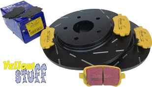 Tylne klocki YellowStuff + NACINANE tarcze hamulcowe 305mm EBC seria USR Lancia Voyager - Tarcze hamulcowe - miniaturka - grafika 12