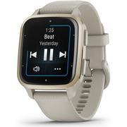 Smartwatch - Garmin Venu SQ 2 Music Kremowo-złoty - miniaturka - grafika 1