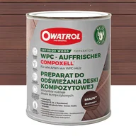 Farby i impregnaty do drewna - Preparat do odświeżania deski kompozytowej brązowy 1 l Owatrol - miniaturka - grafika 1