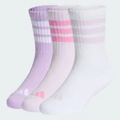 Skarpetki dla dzieci - SKARPETY 3 STRIPES CUSHIONED SPORTSWEAR CREW 3 PAIR PACK - Adidas - miniaturka - grafika 1