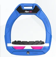 Akcesoria jeździeckie - Flex-on Strzemiona bezpieczne SAFE-ON JUNIOR - niebieski - miniaturka - grafika 1