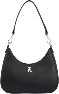 TOMMY HILFIGER Damska torba na ramię z logo TH AW0AW17226, czarna (czarna), czarny (czarny) - Torebki damskie - miniaturka - grafika 1
