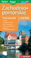 Nauki przyrodnicze - Demart Zachodniopomorskie-mapa turystyczna plastik - miniaturka - grafika 1