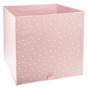 Pudełka i szkatułki - Kosz tekstylny na zabawki Pink Stars - miniaturka - grafika 1
