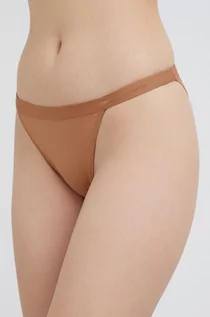 Majtki damskie - Calvin Klein Underwear Underwear figi kolor brązowy - grafika 1