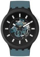 Zegarki męskie - Zegarek Swatch SB03B111-5300 NIGHT TRIP PAY! - miniaturka - grafika 1