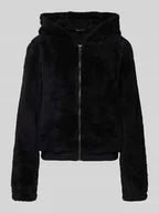 Bluzy damskie - Bluza rozpinana o kroju regular fit z futerka model ‘NEWANNA’ - miniaturka - grafika 1