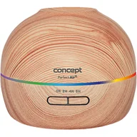 Oczyszczacze powietrza - Concept ZV1005 Nawilżacz powietrza  z dyfuzorem aromatów 2w1 Perfect air Wood, jasne drewno - miniaturka - grafika 1