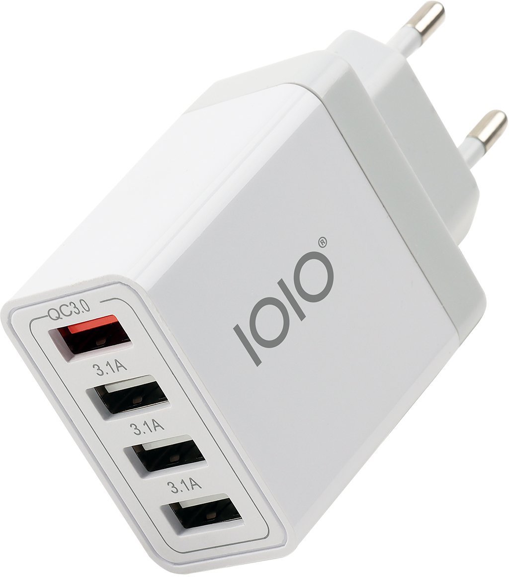 Ładowarka Olympia IOIO Ładowarka UL4 3xUSB-A3.1/1xUSB-A QC3.0 biały
