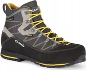 Buty trekkingowe męskie - Buty trekkingowe męskie Aku M'S TREKKER LITE III WIDE GTX, anthracite/ mustard, 43 - miniaturka - grafika 1