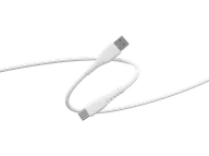 Kable USB - Kabel ISY IUC-1101 USB-A do USB-C 60cm Biały - miniaturka - grafika 1