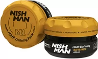 Kosmetyki do stylizacji włosów - Nishman Nishman Hair Defining Paste Argan Pasta matowa arganowa do włosów dla mężczyzn 100ml 16486 - miniaturka - grafika 1