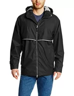 Kurtki męskie - Charles River Apparel Męska kurtka przeciwdeszczowa, Czarny/Szary, XS - miniaturka - grafika 1