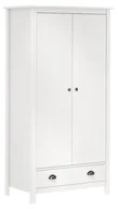 Szafy - Szafa biała drewniana T0-A65 - miniaturka - grafika 1