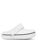 Buty dla dziewczynek - Crocs Klapki Crocs Crocband Clean Clog T 208479 Biały - miniaturka - grafika 1