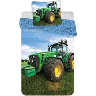 Pościel dla dzieci - Pościel bawełniana 100x135 Traktor Wieś Farma - miniaturka - grafika 1