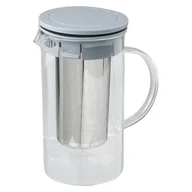 Dzbanki i imbryki - Dzbanek do herbaty ze szkła borokrzemowego z wyjmowanym filtrem Fackelmann, 1 l - miniaturka - grafika 1
