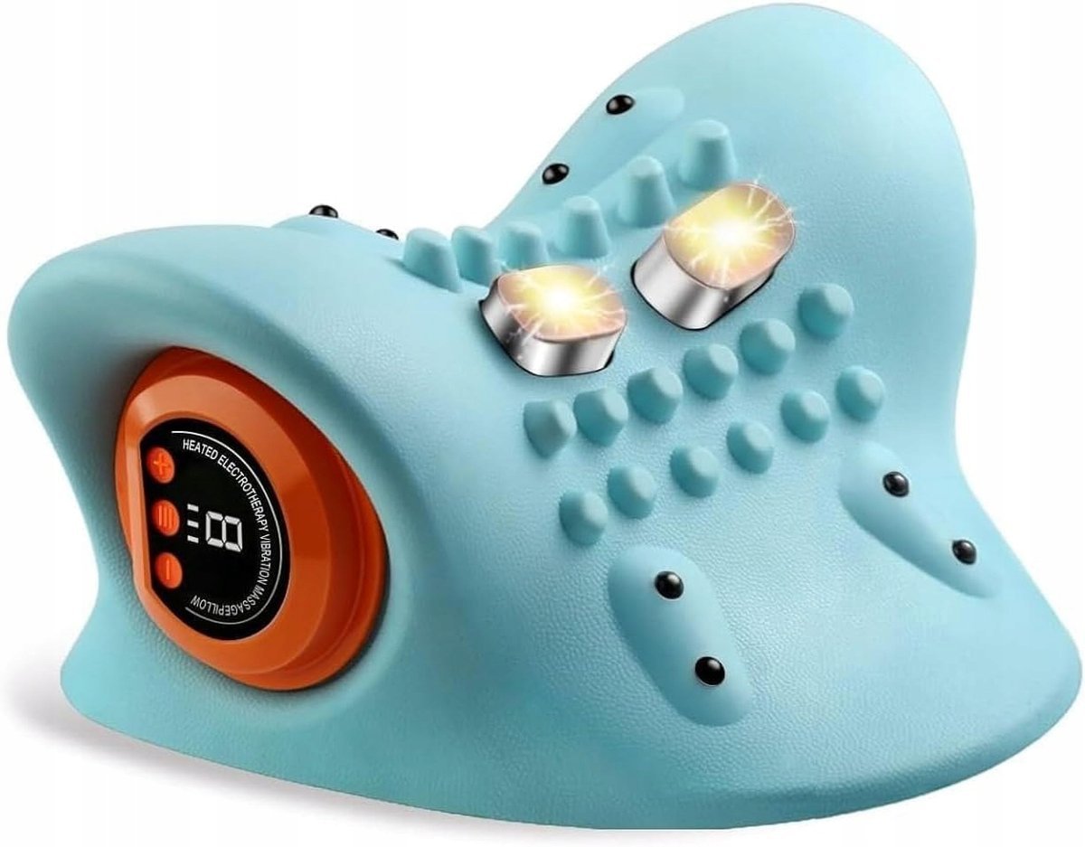 ELEKTRYCZNY MASAŻER KARKU - BEZPRZEWODOWY RELAKS DLA SZYI, RAMION I PLECÓW