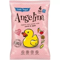 Cibi Chrupki kukurydziane- marchew i jabłko- od 7 miesiąca BIO 4x15g - Przekąski dla dzieci - miniaturka - grafika 2