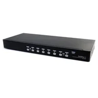 Przełączniki KVM - StarTech SV831DUSBAU przełącznik KVM Możliwości montowania w stelażu Czarny SV831DUSBAU - miniaturka - grafika 1