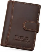 Etui na dokumenty i karty - Skórzane etui na karty wizytówki dokumenty dowód always wild skóra - miniaturka - grafika 1