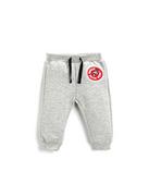 Bluzy dla chłopców - Koton Spodnie dresowe z nadrukiem Baby Boy Jogger Drawstring Cotton, Szary (023), 18-24 miesi?cy - miniaturka - grafika 1