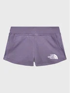 Spodenki damskie - The North Face Szorty sportowe NF0A82EK Fioletowy Regular Fit - miniaturka - grafika 1
