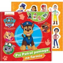Psi Patrol pomaga na farmie. Psi Patrol. Opowiadania z naklejkami - Powieści i opowiadania - miniaturka - grafika 1