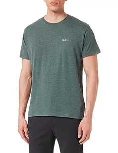 Pepe Jeans Koszulka męska Nouvel, Zielony (Regent Green), XS - Koszulki męskie - miniaturka - grafika 1