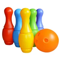 Zabawki interaktywne dla dzieci - ZESTAW DUZE KREGLE KOLOROWE - miniaturka - grafika 1