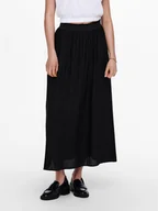 Spódnice - ONLY Spódnica maxi Venedig 15164606 Czarny Regular Fit - miniaturka - grafika 1