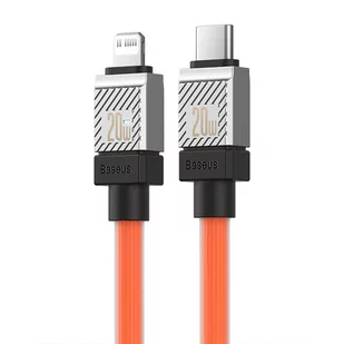 Kabel szybko ładujący Baseus USB-C do Lightning CoolPlay Series 20W 2m (pomarańczowy) - Kable - miniaturka - grafika 3