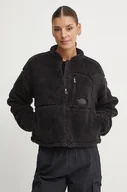 Bluzy damskie - The North Face bluza polarowa SPORTY STREET kolor czarny gładka NF0A88ZBJK31 - miniaturka - grafika 1
