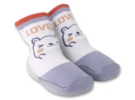 Buciki dla niemowląt - Kapcie dziecięce Befado 002P081 niemowlęce domowe niechodki miękkie-22 - miniaturka - grafika 1