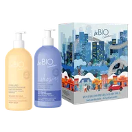 Zestawy kosmetyków damskich - beBIO Cosmetics Zestaw do pielęgnacji ciała, balsam odżywczy, 350 ml + żel pod prysznic, 350 ml - miniaturka - grafika 1