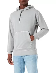 BOSS Męska bluza z kapturem Wefadehoody, Medium Grey37., 3XL - Bluzy męskie - miniaturka - grafika 1