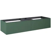 Szafki łazienkowe - Szafka łazienkowa pod umywalkę Elita Look 160 cm zielony mat RE081604027010 - miniaturka - grafika 1