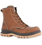 Botki męskie - Buty Carhartt Hamilton Rugged Flex Waterproof S3 Wedge Boot tan - miniaturka - grafika 1
