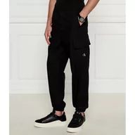 Spodnie męskie - CALVIN KLEIN JEANS Spodnie jogger | Regular Fit - miniaturka - grafika 1