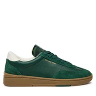 Sneakersy męskie - Sneakersy MICHAEL Michael Kors Wilton Leather and Suede Sneaker 42F4WLFS1L Czarny - miniaturka - grafika 1