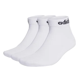 Skarpety do kostki adidas Linear 3 Pary - Skarpetki sportowe męskie - miniaturka - grafika 1